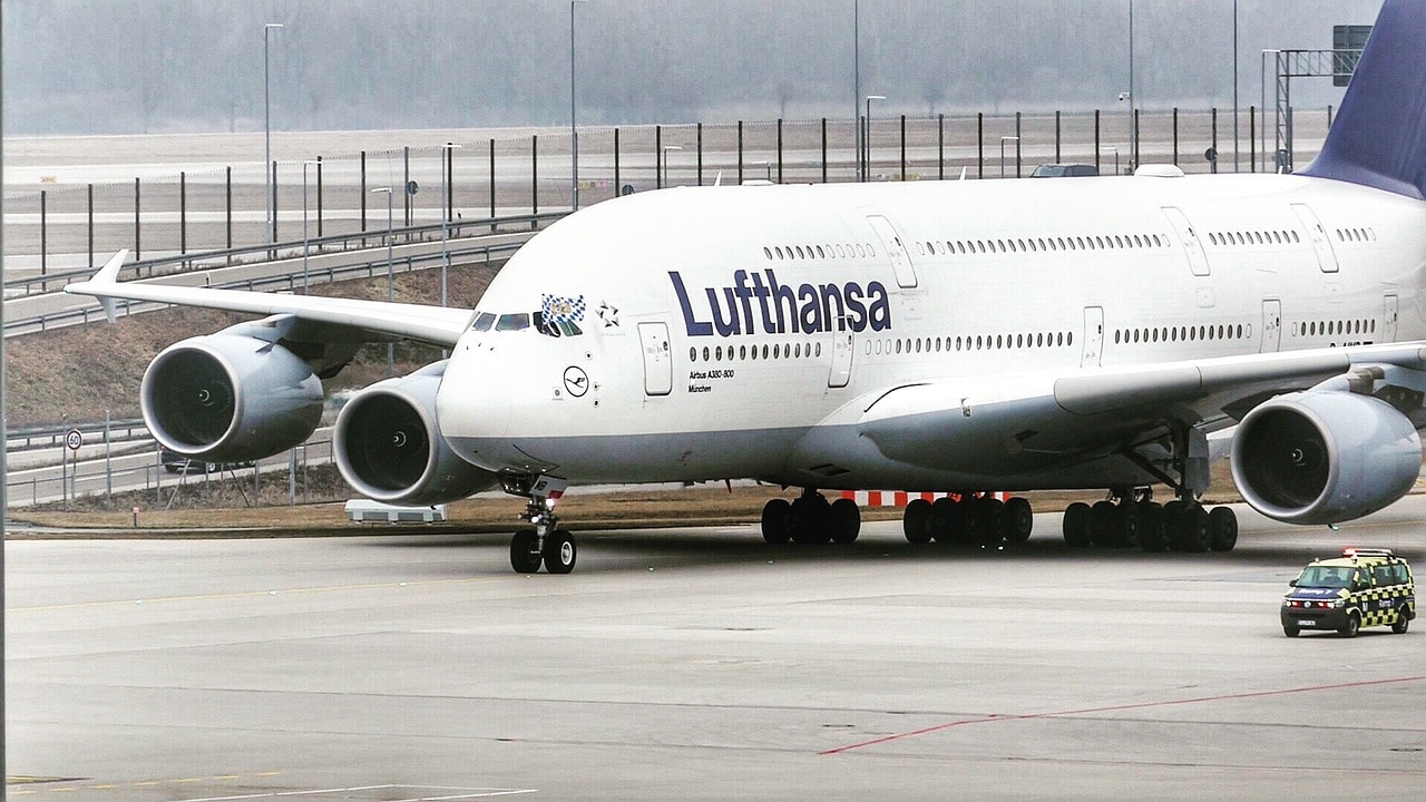 Lufthansa second A380 aircraft