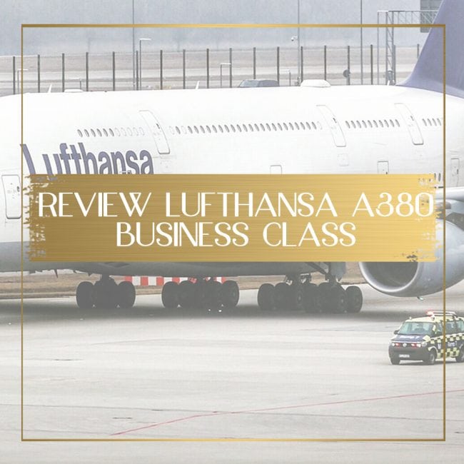 Review of Lufthansa A380 Business Class feature