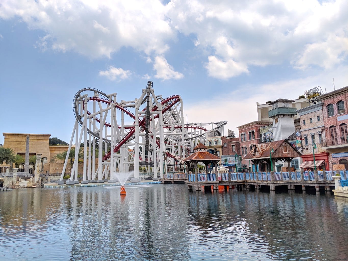 "Universal Studios Singapore roller coaster"