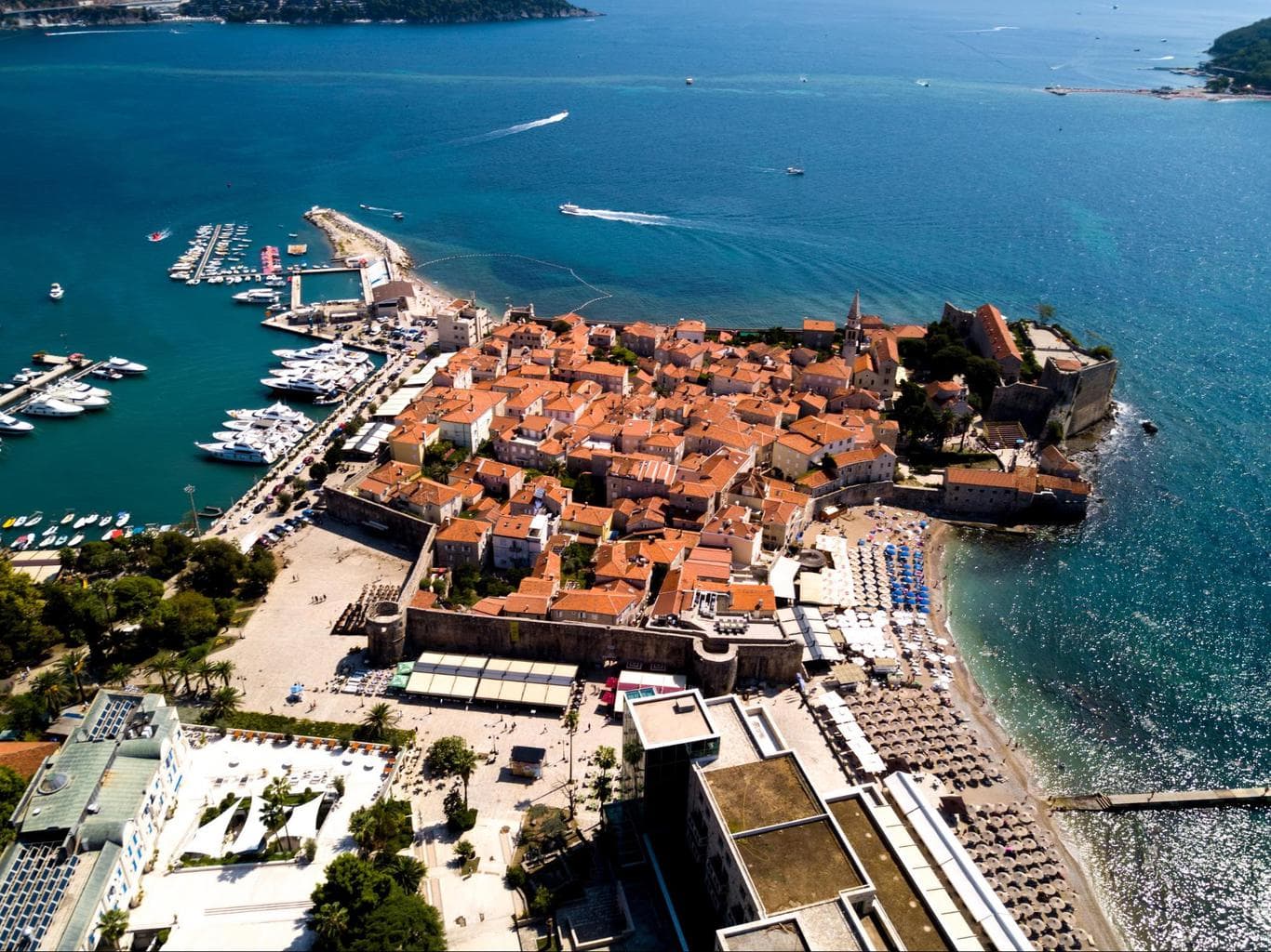 Best beaches in Montenegro near Kotor, Bar, Budva and 