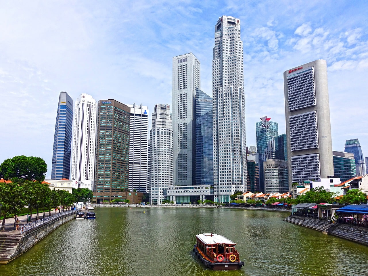 Singapore river cruise