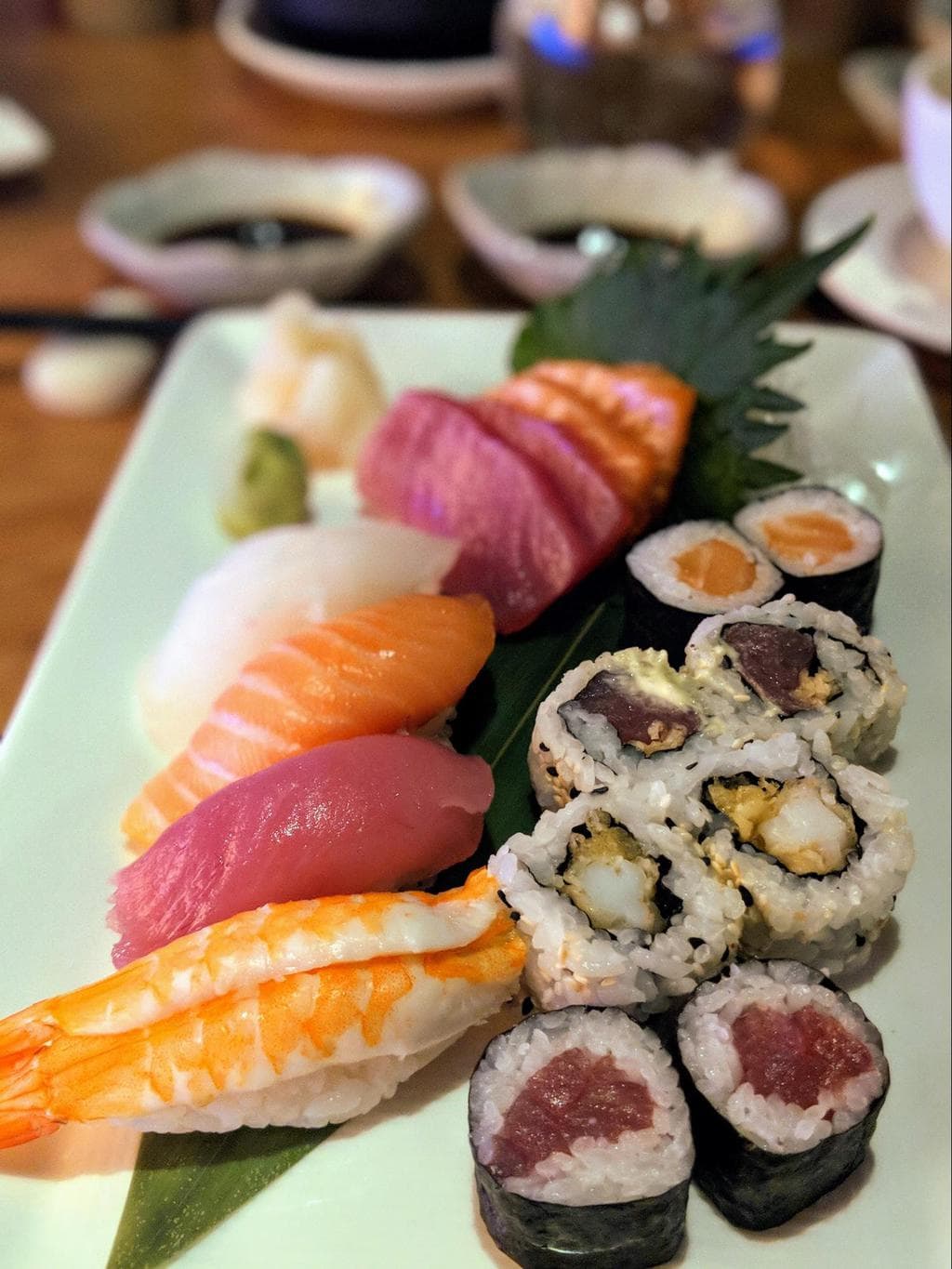 Sushi and sashimi from Umami