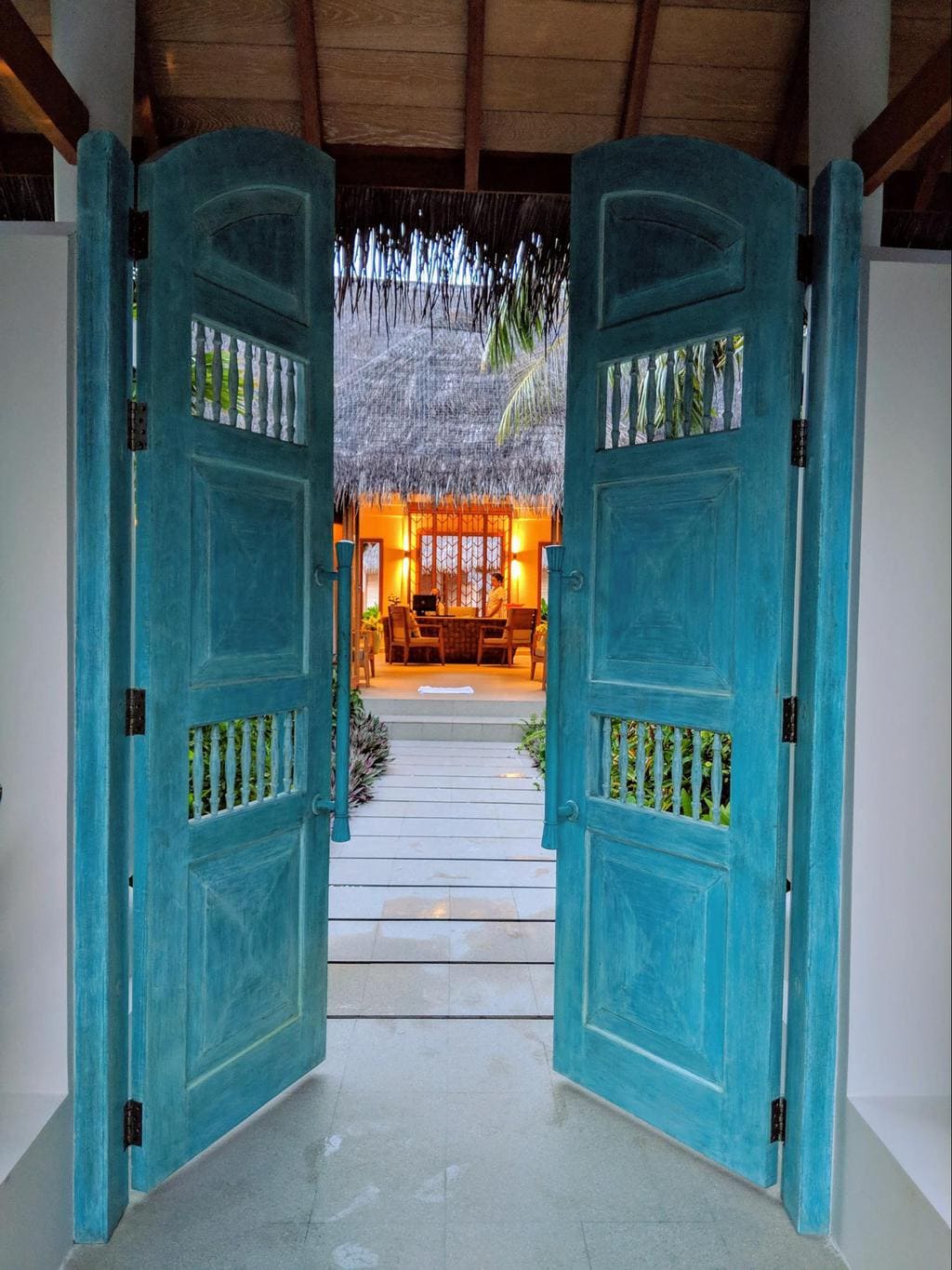 The entrance of Serenity Spa