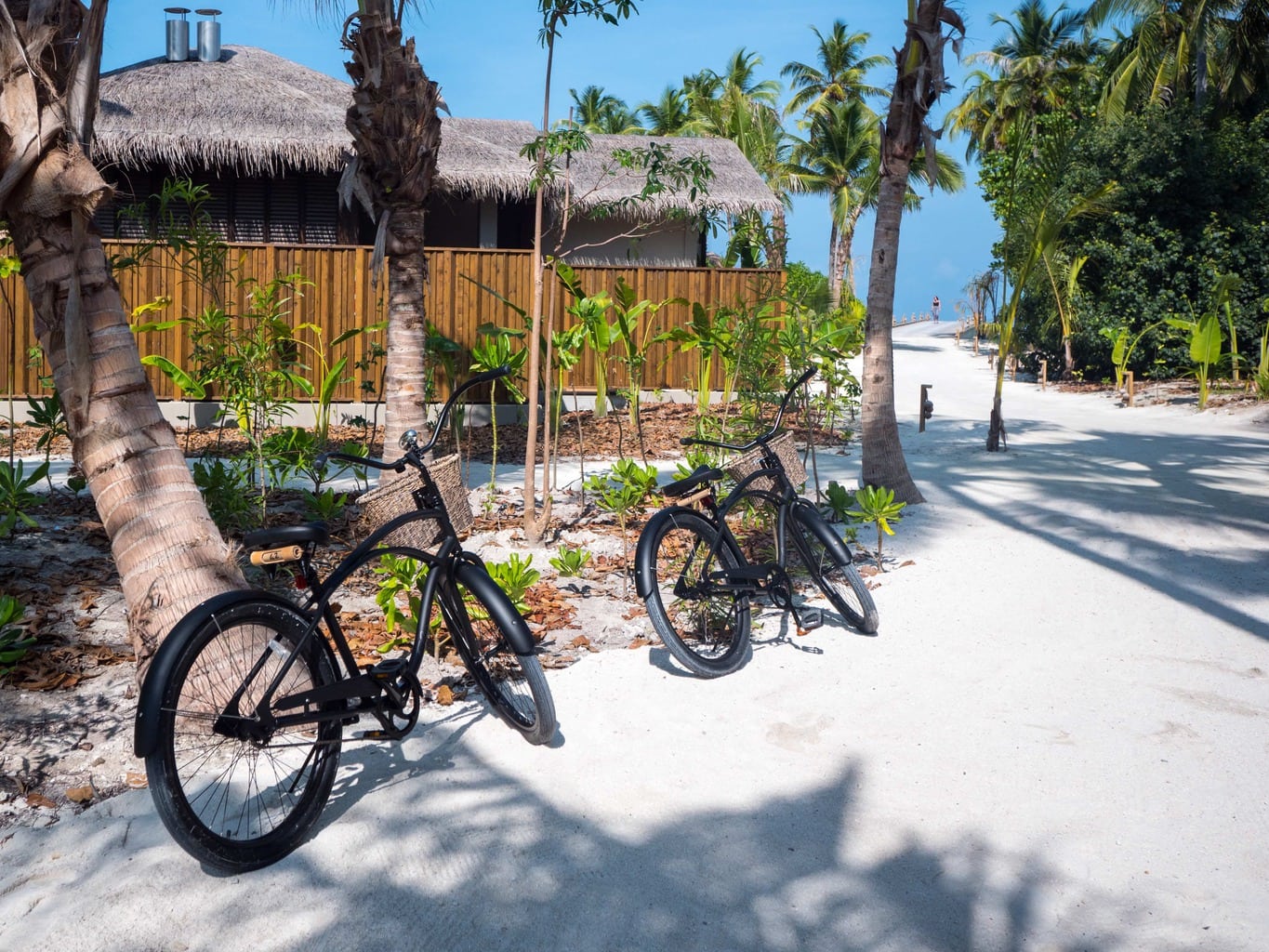 Bikes at Joali Maldives