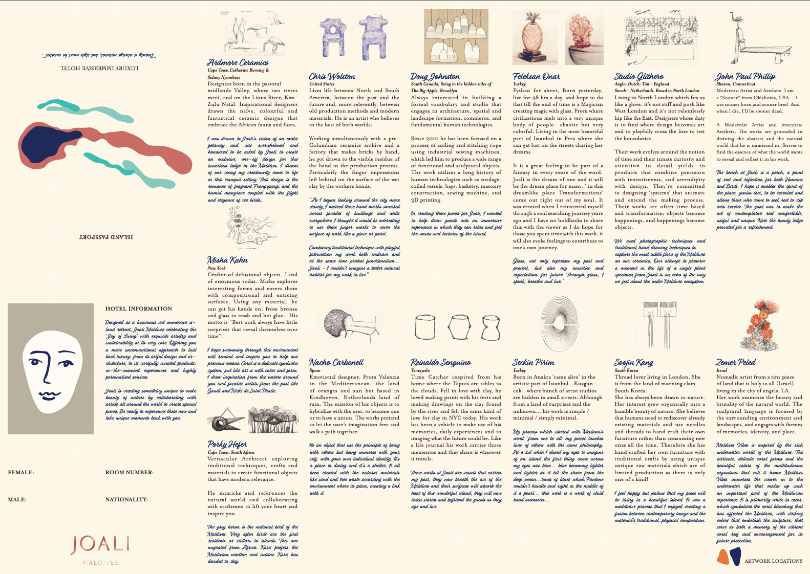 Joali’s Art Map