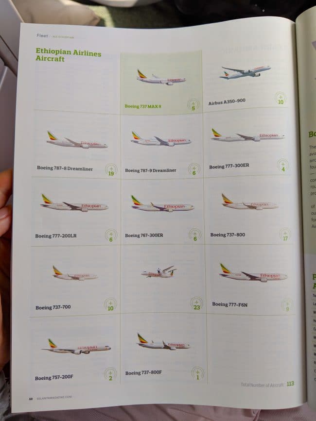 New Ethiopian Airlines Boeing 787 11