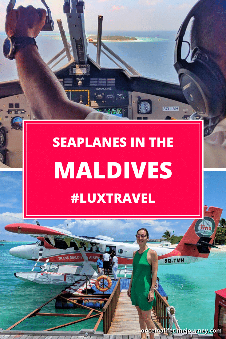 Seaplanes in the Maldives Pin 01