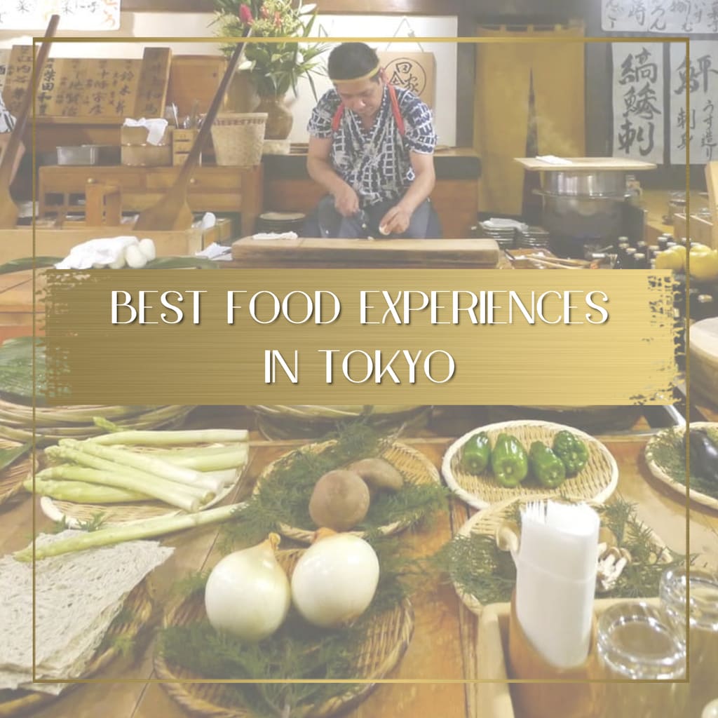 Best food experiences in Tokyo feature