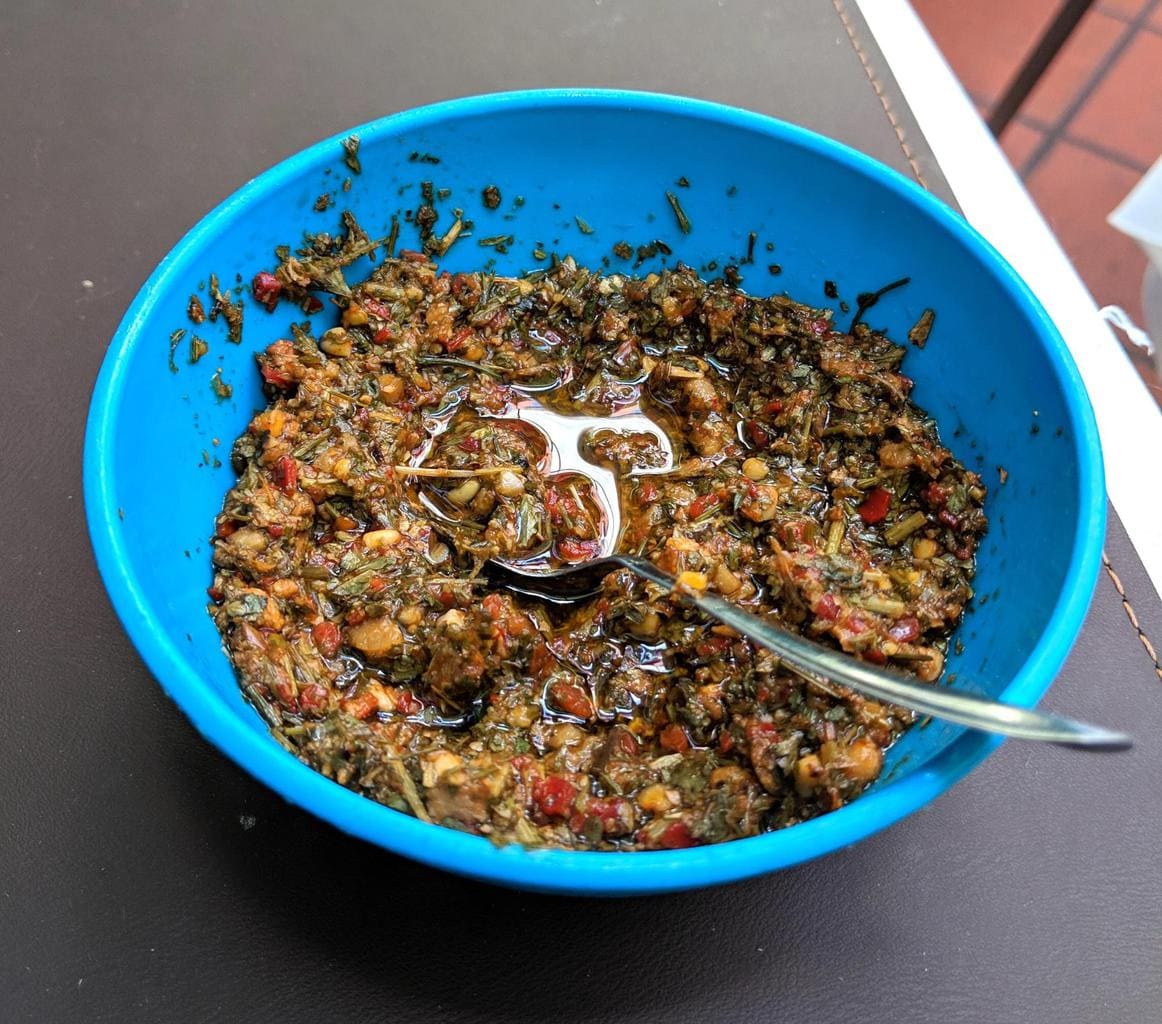 chimichurri omáčka