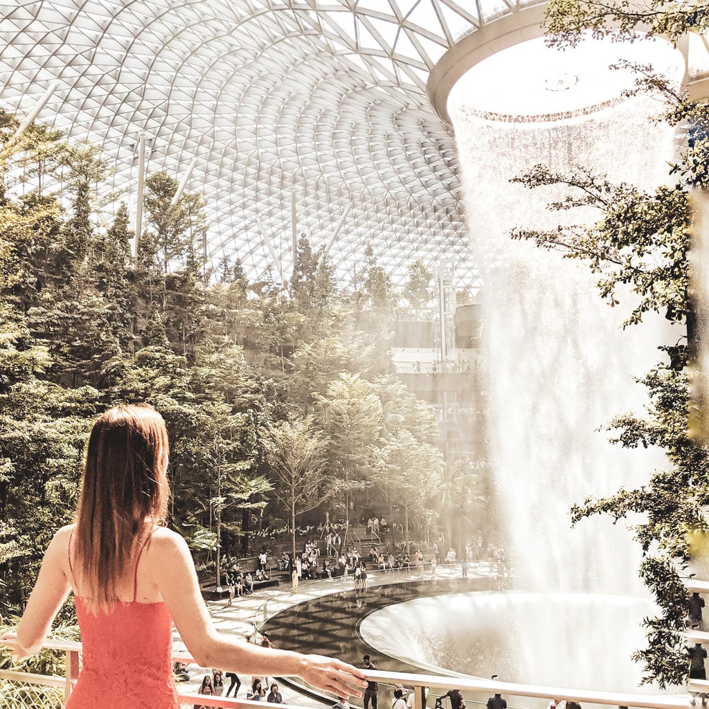 "Jewel Changi, one of the most instagrammable spots in Singapore"