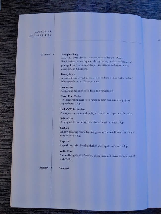 Menu 11