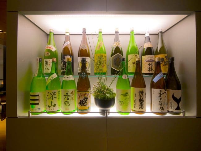 Sake selection