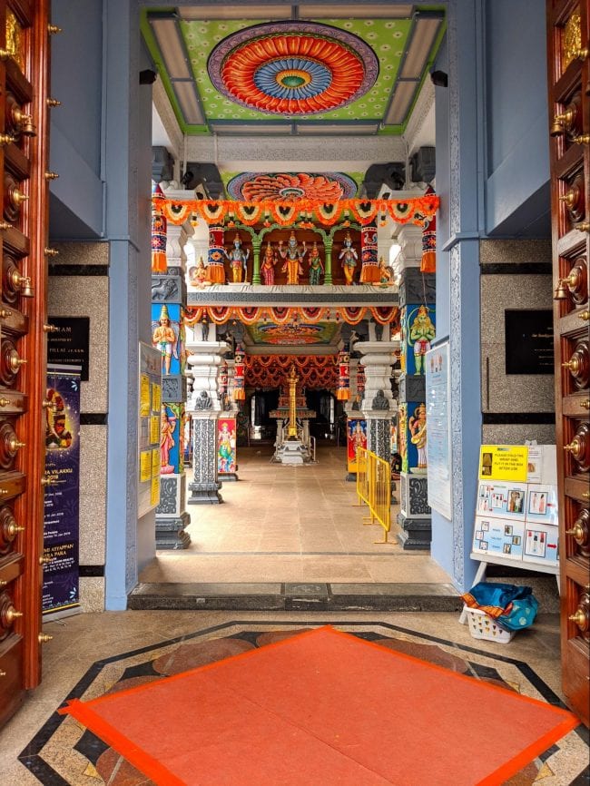 Sri Srinivasa Perumal Temple interior