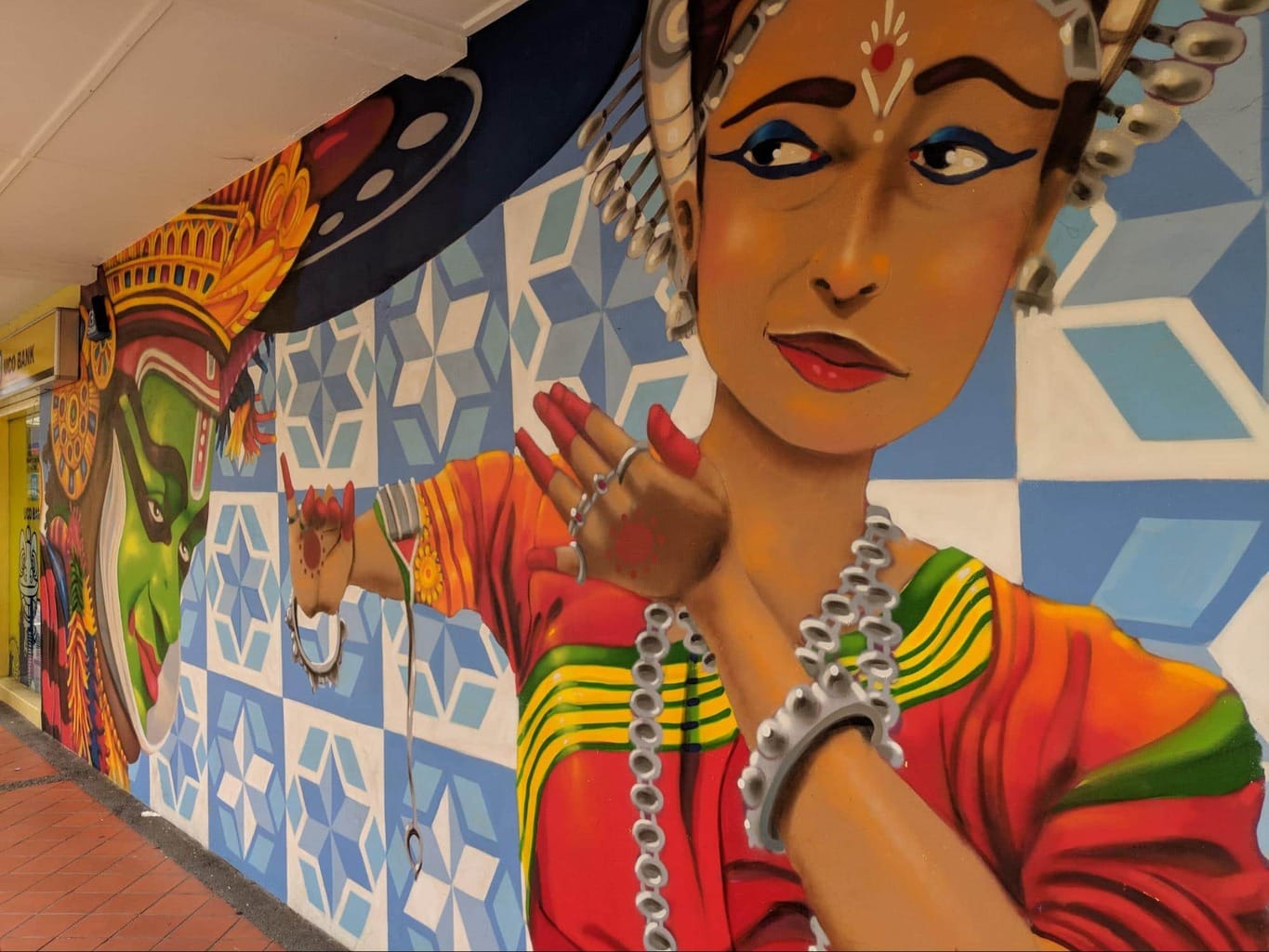 Street art on Little India