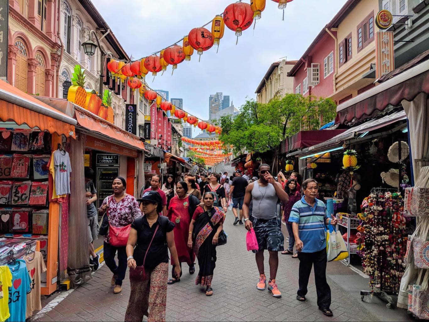 Chinatown Heritage Centre street