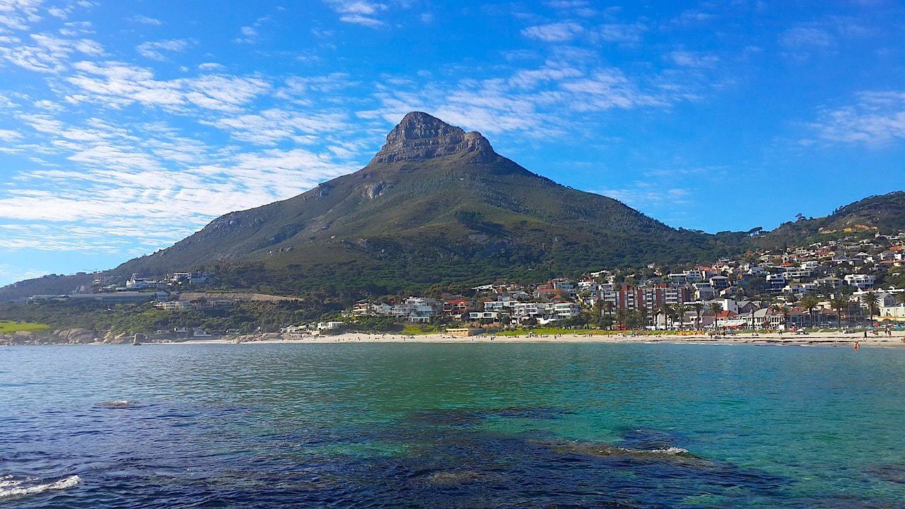 Lion's Head from Camps Bay beach