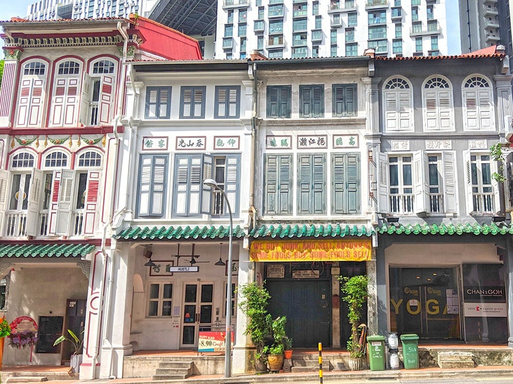 Shophouses in Craig Road