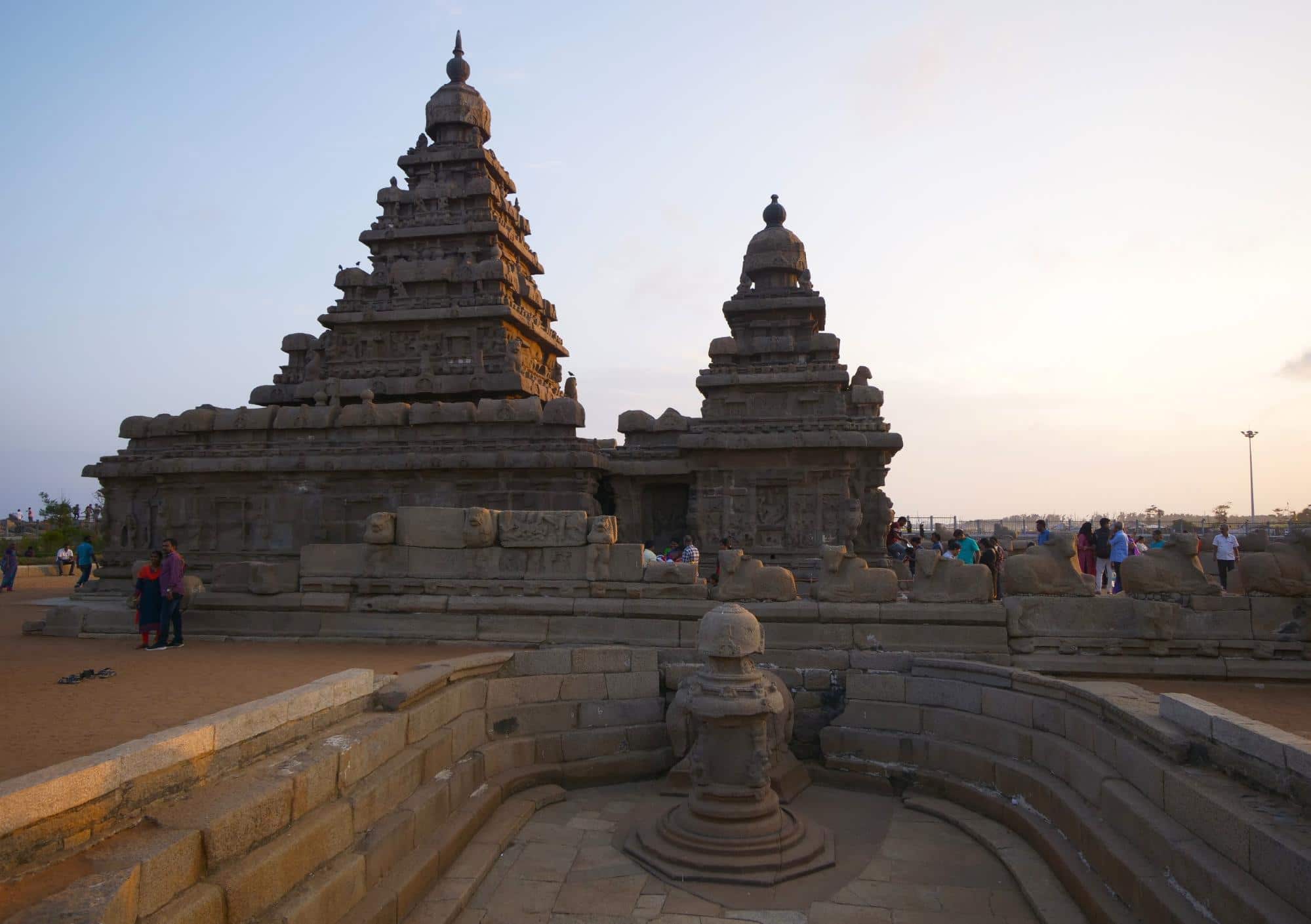 Shore Temple from afar
