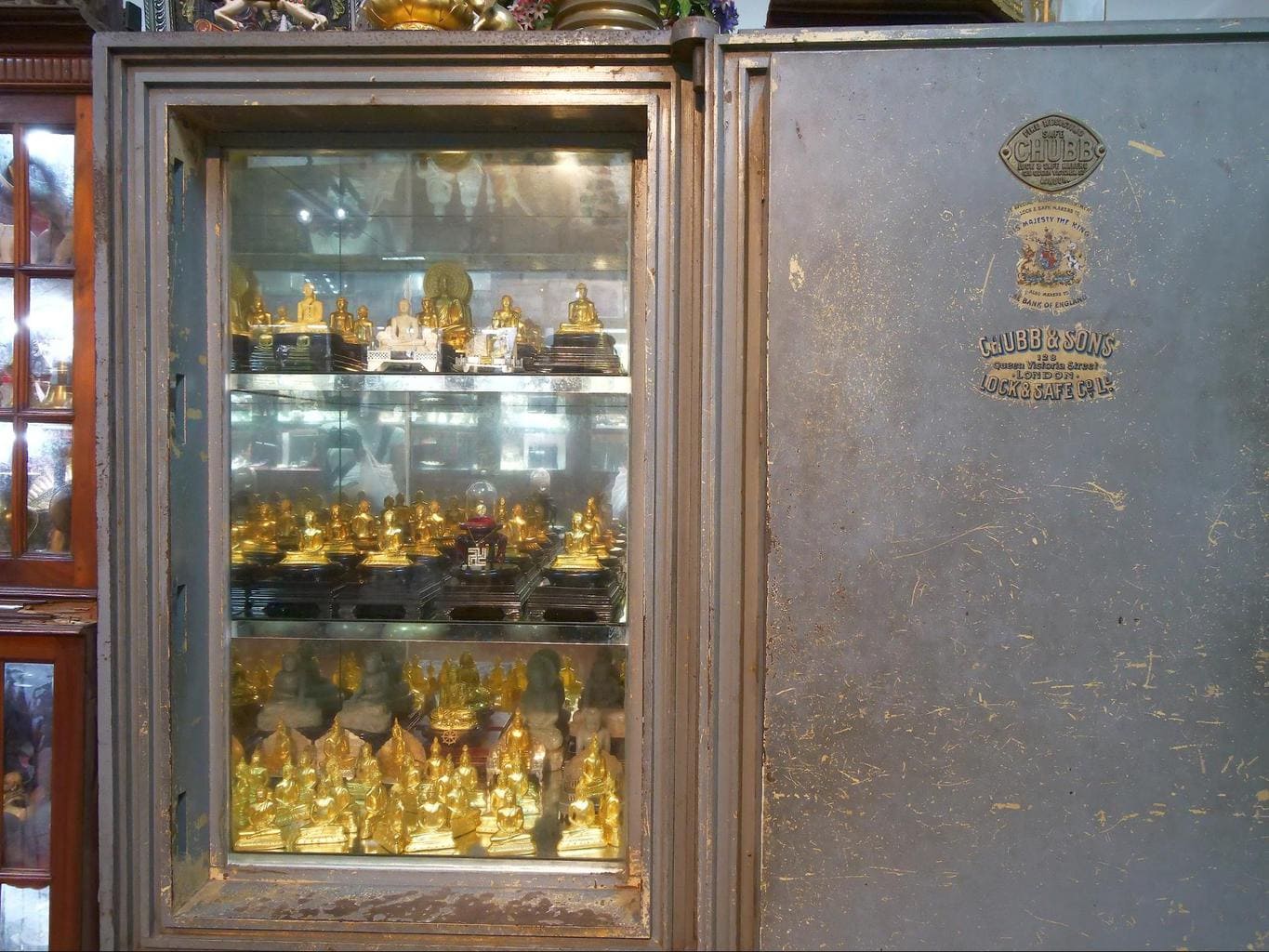 Some of the donations to Gangaramaya Temple