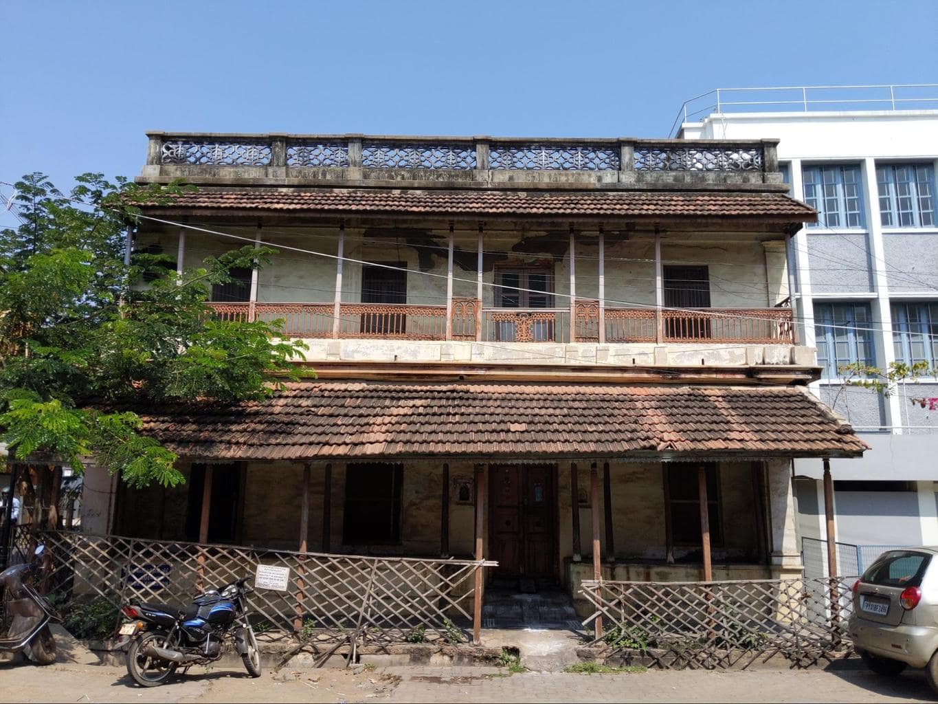 Typical Tamil Quarter architecture