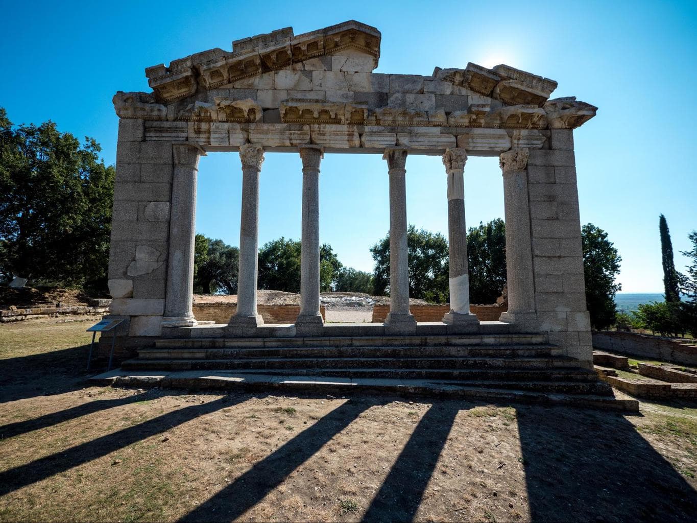 Apollonia Archaeological Park stoa