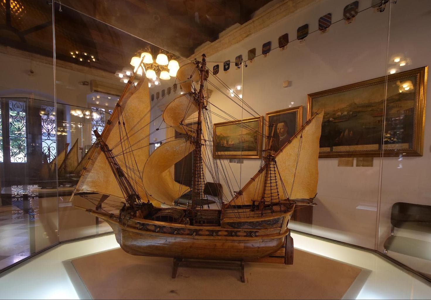 Maritime Museum of Kotor model ship