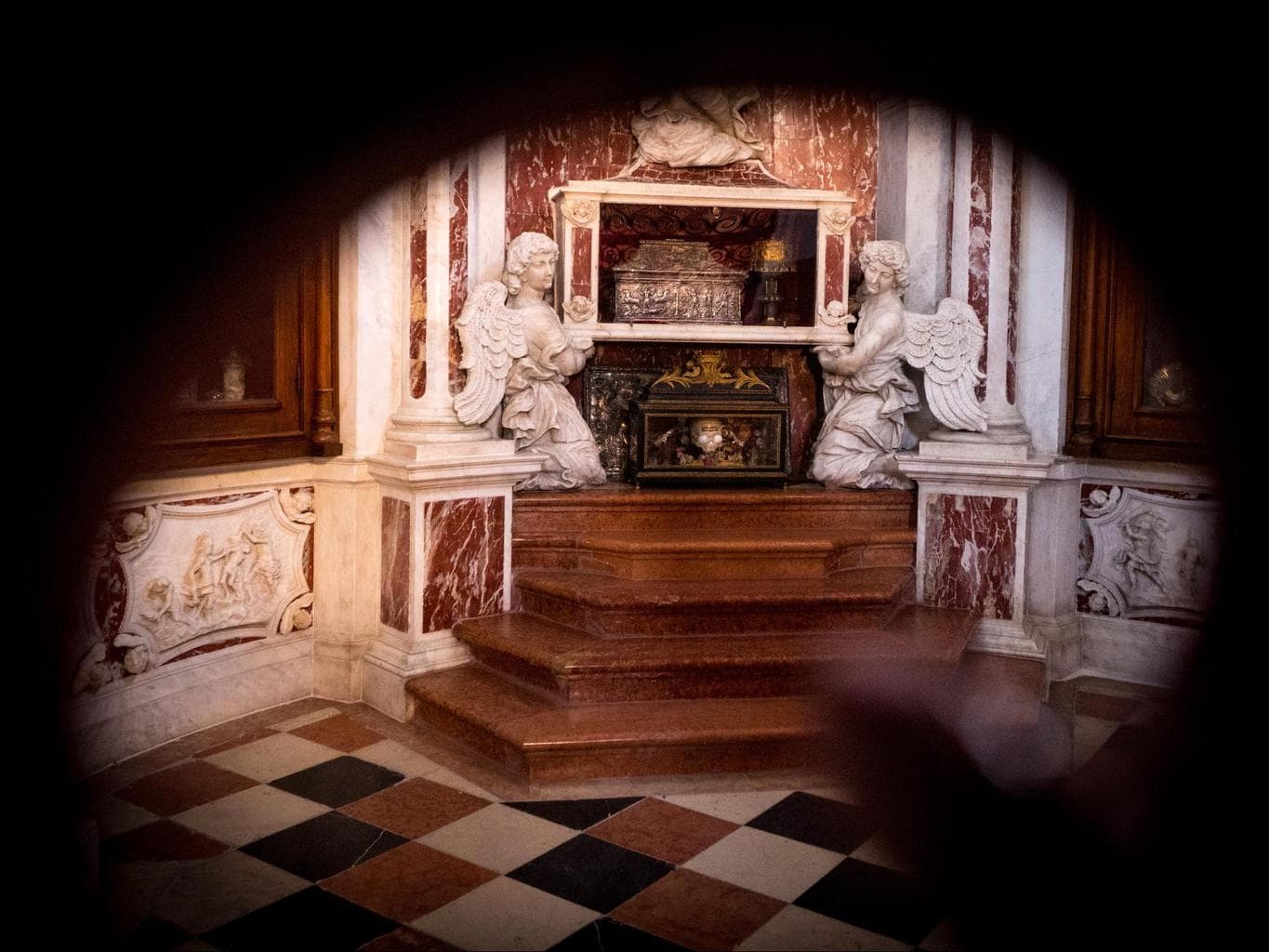 The relics of St. Tryphon