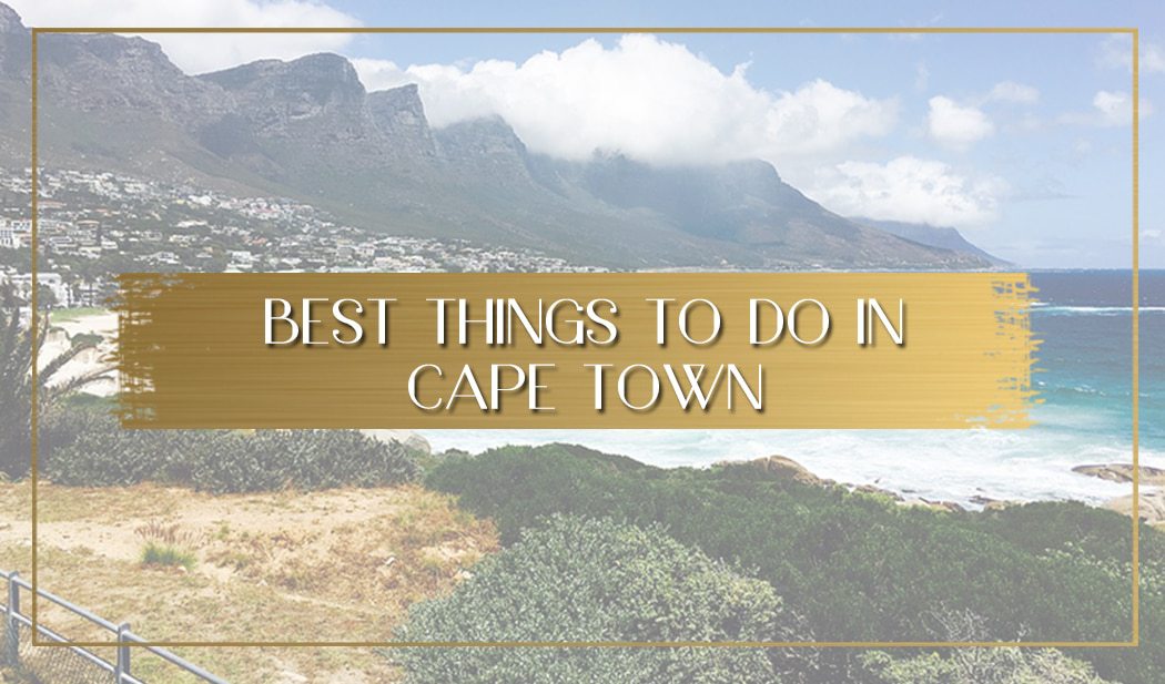 Things to do in Cape Town main
