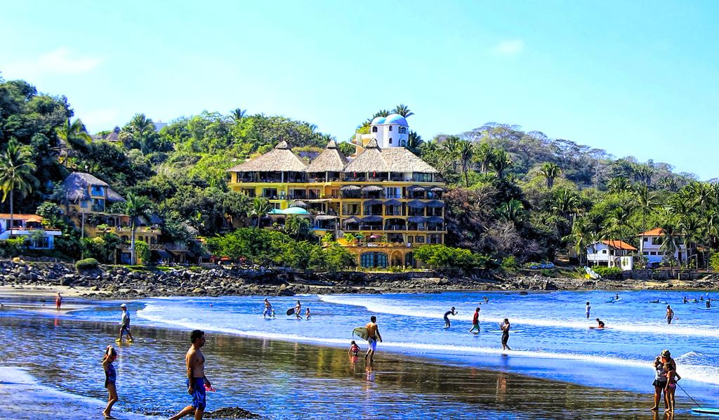 Amor Boutique Hotel from the beach