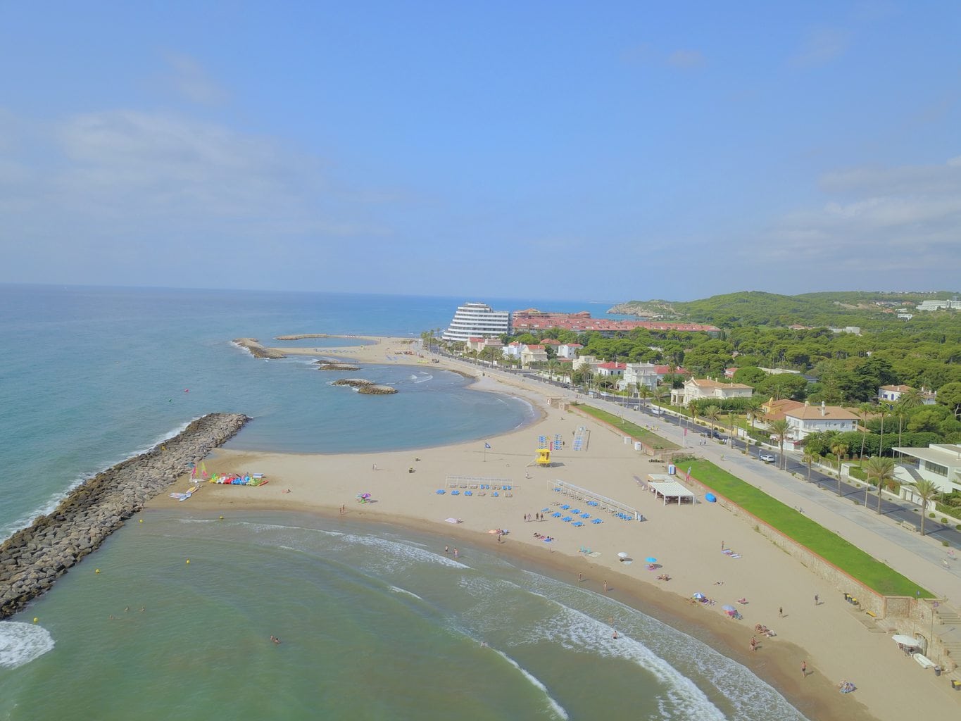 "Platja de Terramar in Sitges"