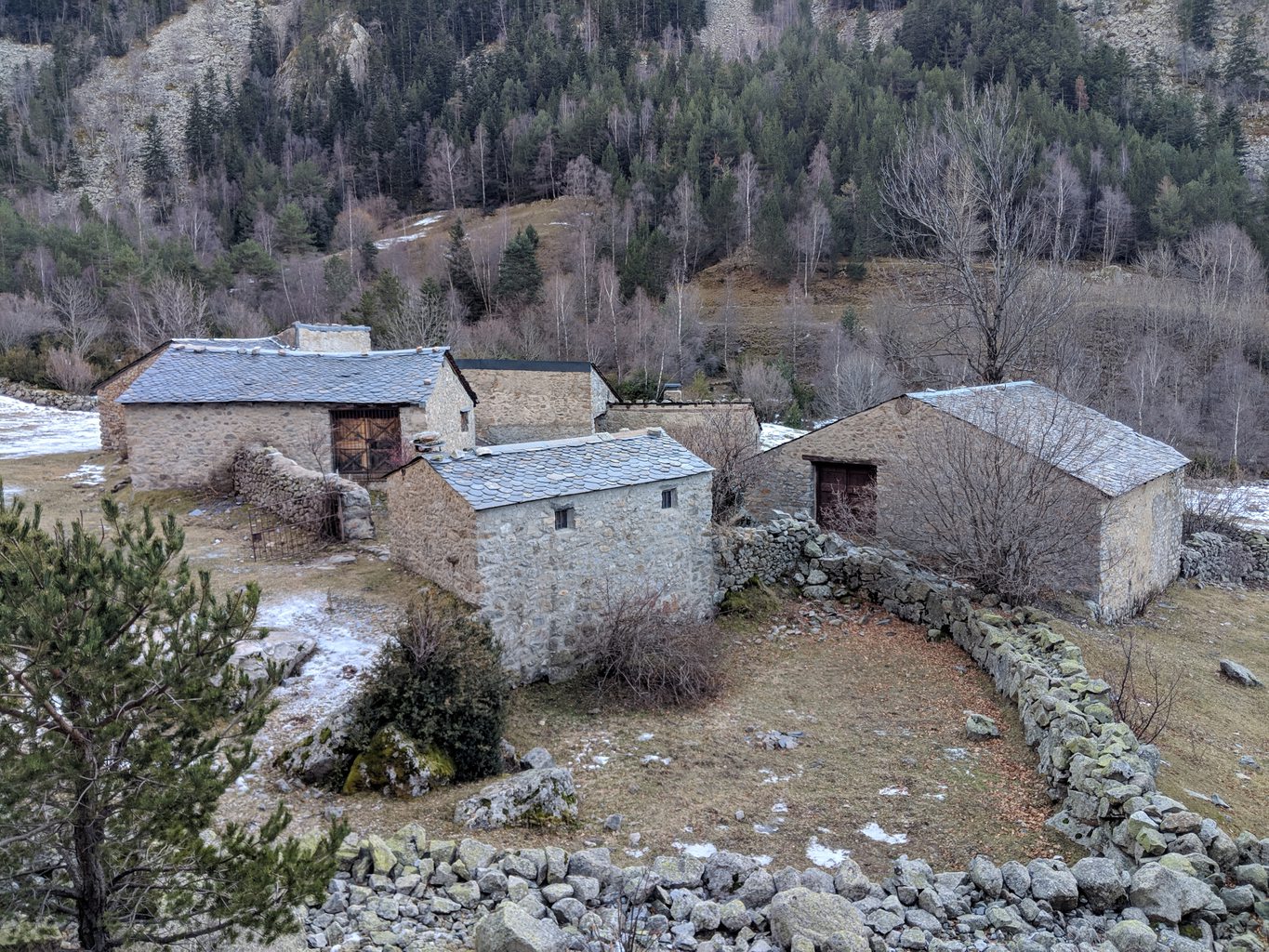 "Bordes at Madriu Pedrafita Claror Valley"