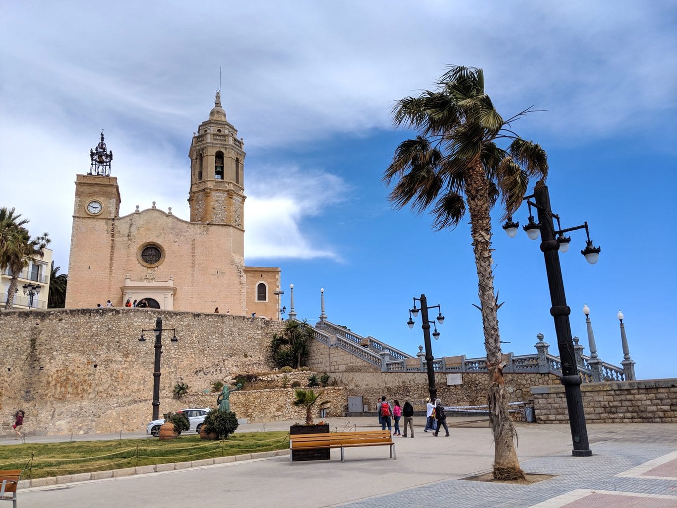 "Church of St. Batholomeu in Sitges"