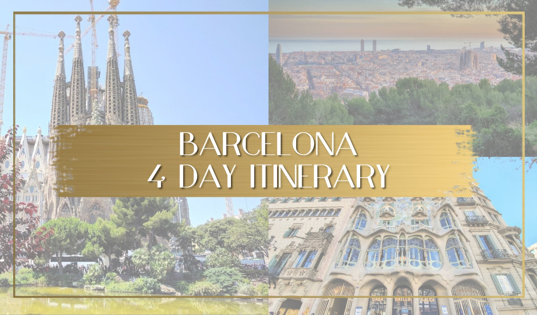 Barcelona Itinerary main