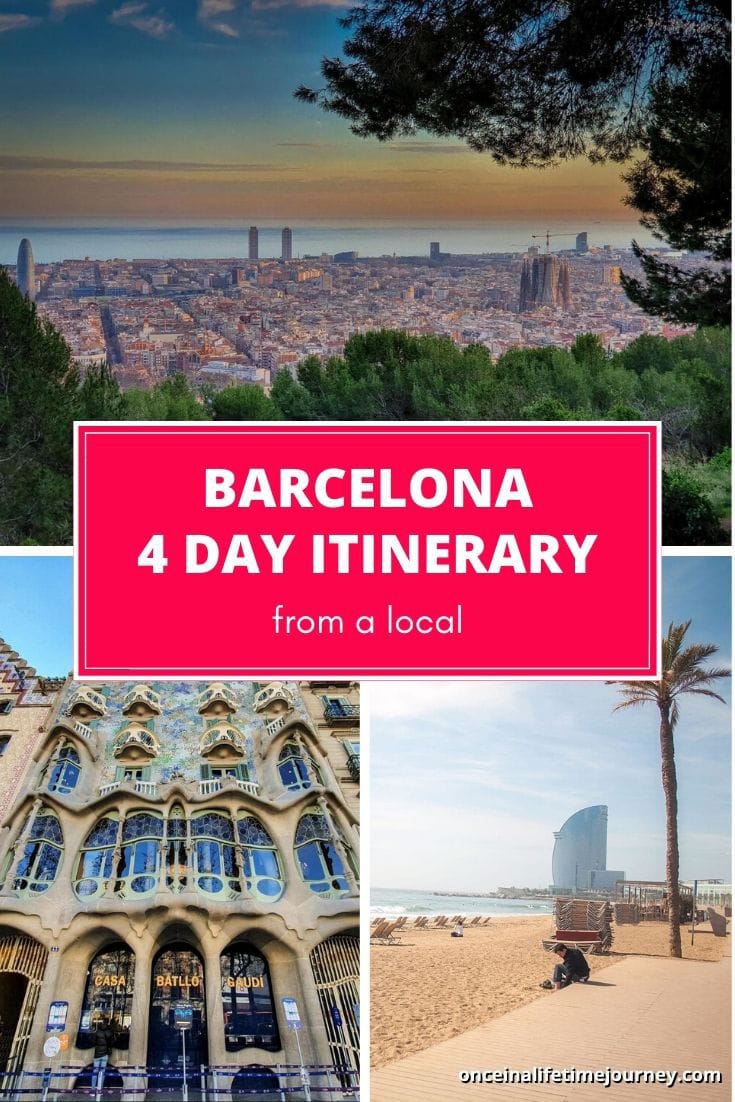 Barcelona Itinerary