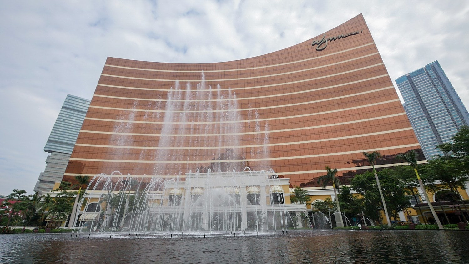 "Fountain at Wynn Macau"