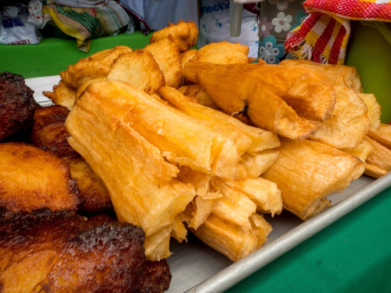 "Fried yuca"