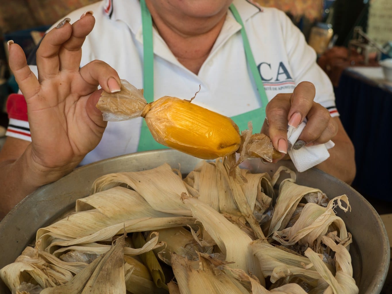 "Salvadorian tamales"