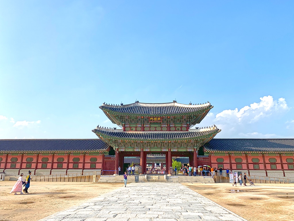 Entrance to Gyeongbokgung