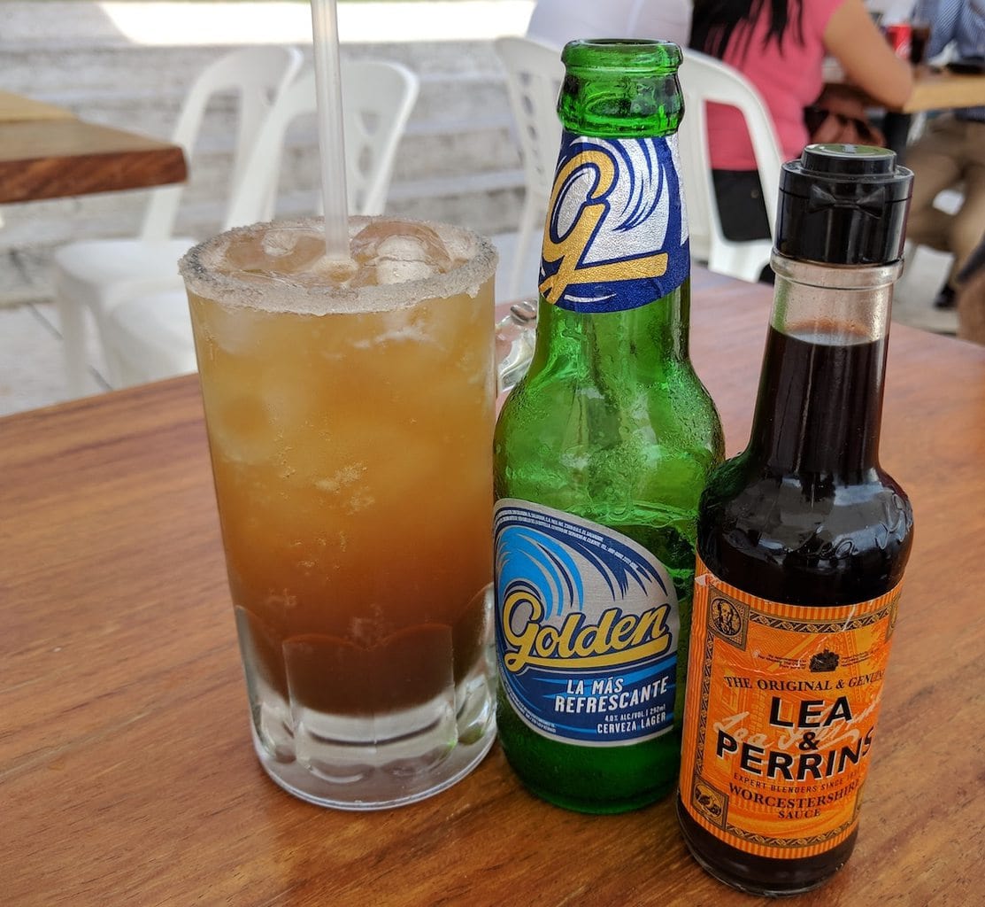 "Michelada from El Salvador'