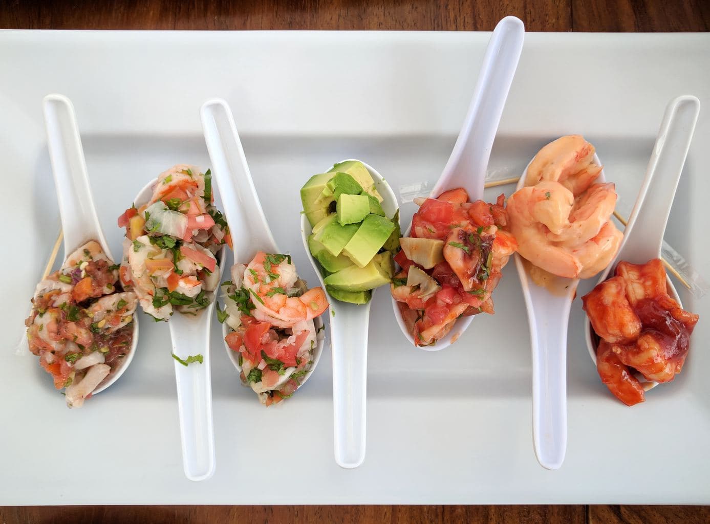 "Ceviche selection"