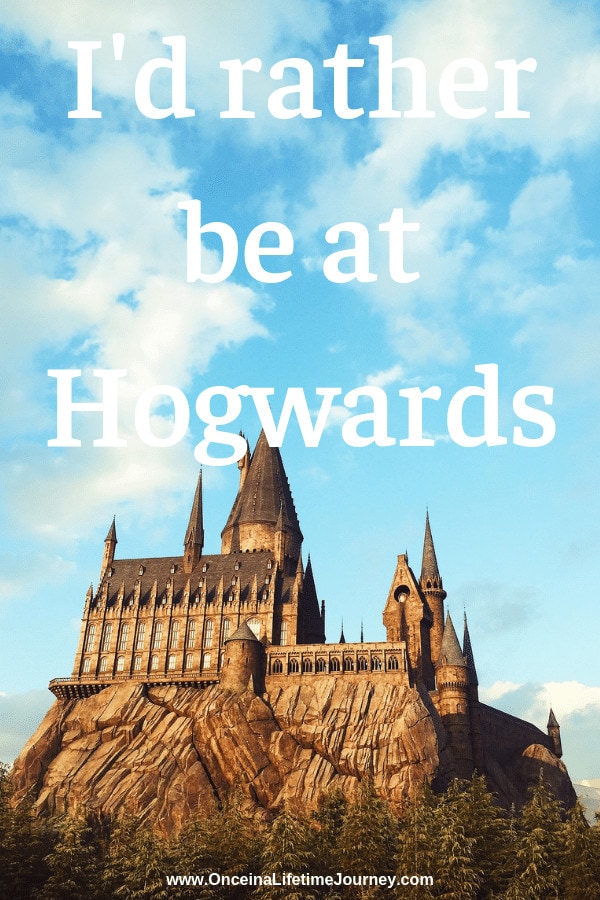 Instagram bio quotes: "I'd rather be at Hogwarts"