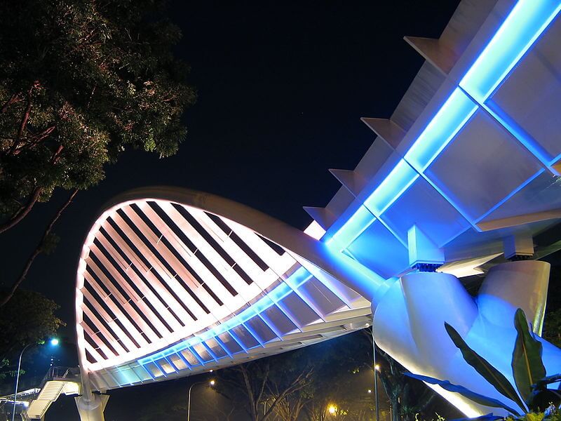 Alexandra Arch at night