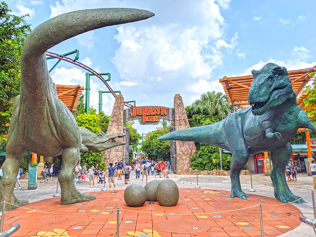 Jurassic Park at Universal Studios Singapore