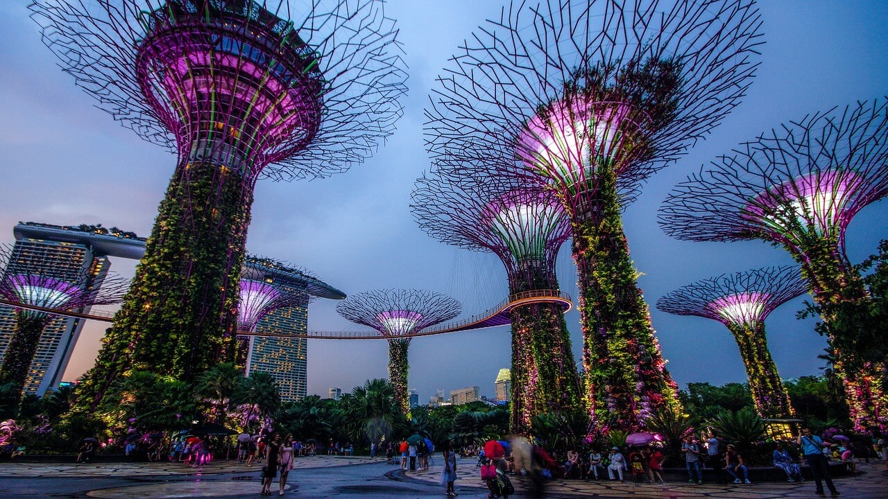 Gardens By The Bay Light Show In Singapore Best Views Once In A