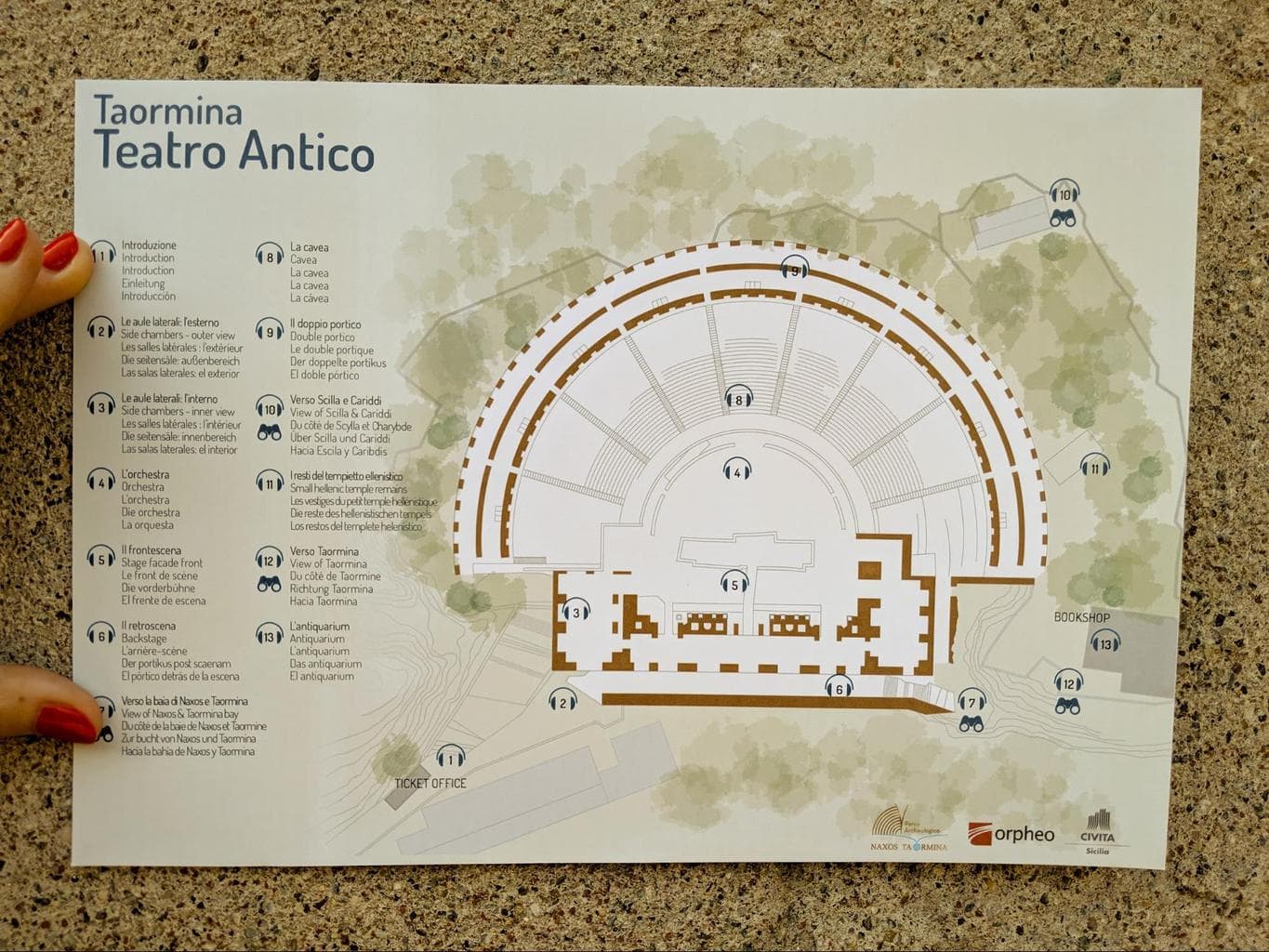 Ancient Greek Theatre of Taormina audio guide