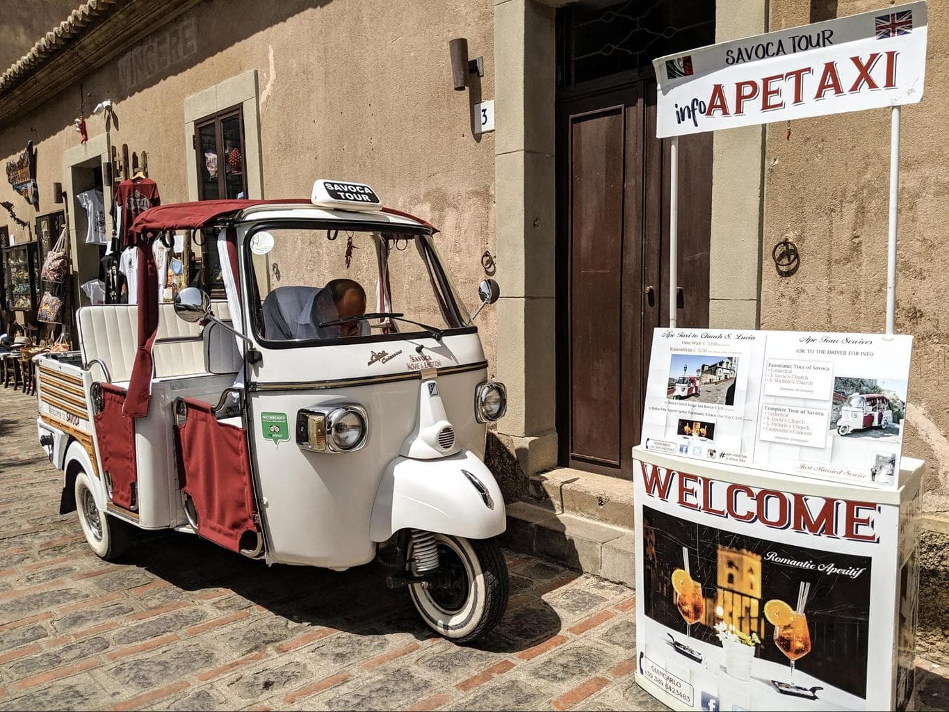 Ape tour of Savoca