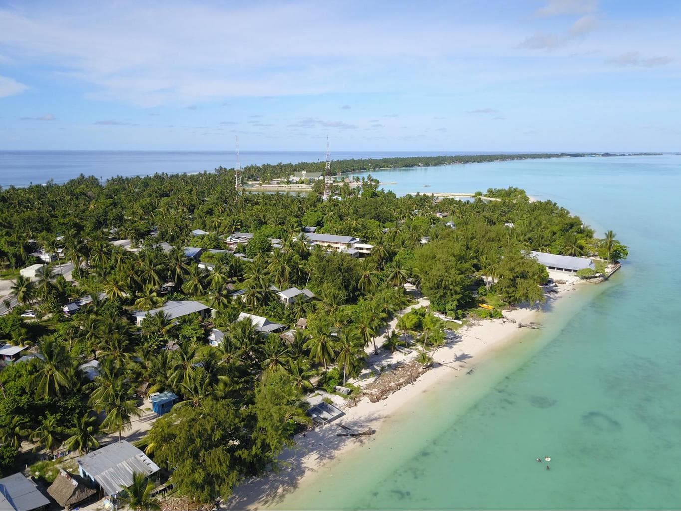 Clear skies in Kiribati’s dry season