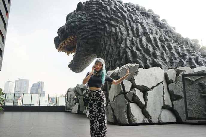 Godzilla Hotel in Japan