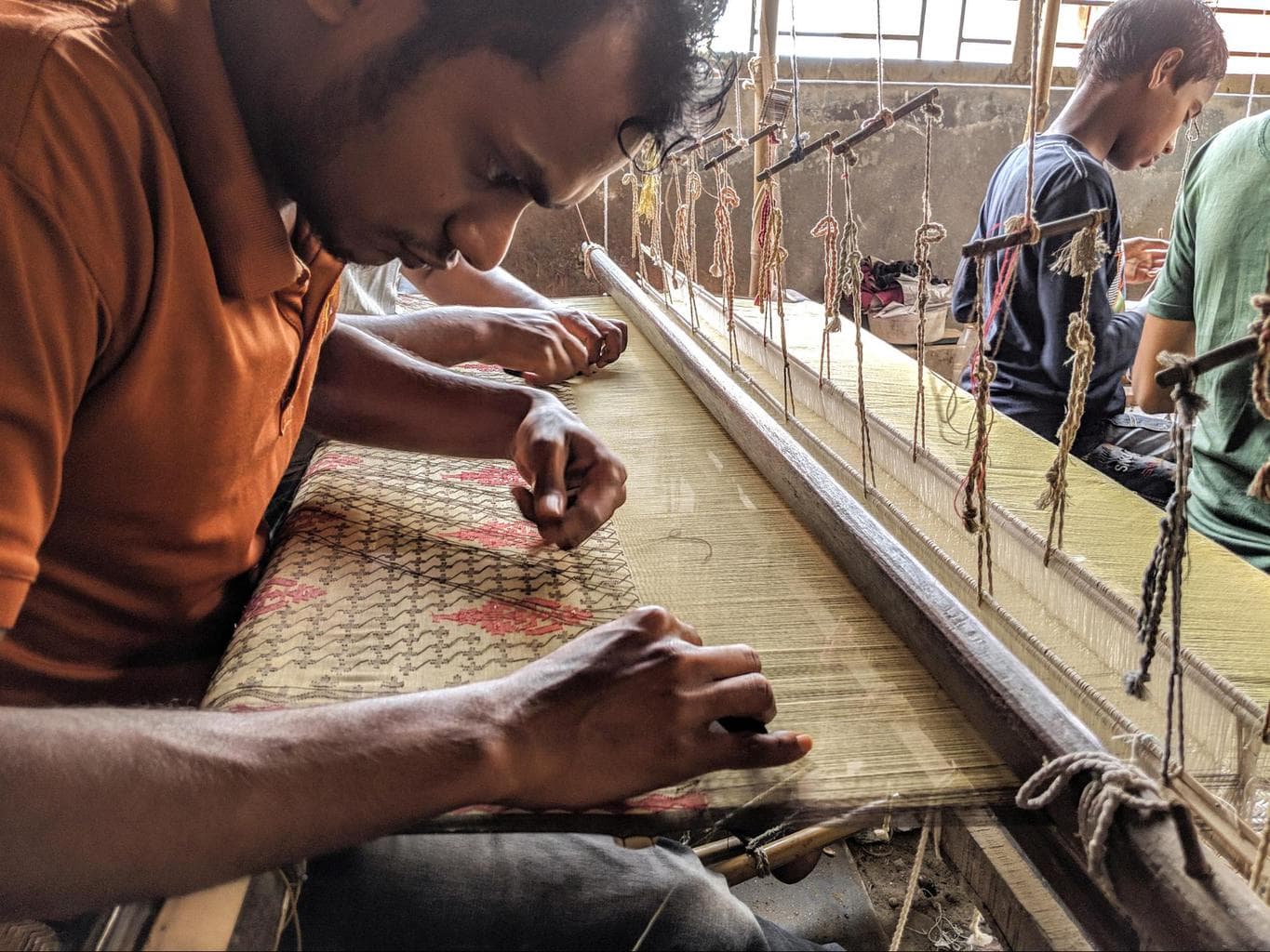 Jamdani weaving 01