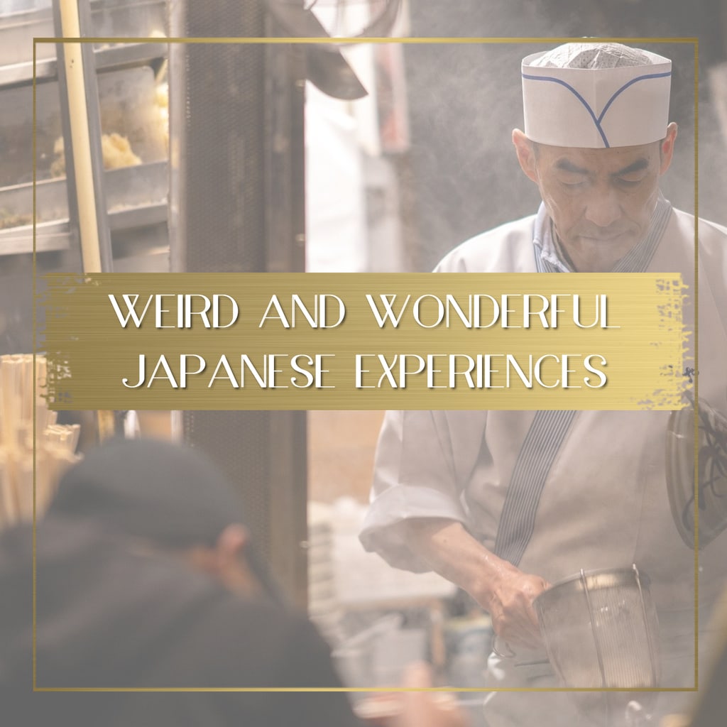 Japanese experiences feature